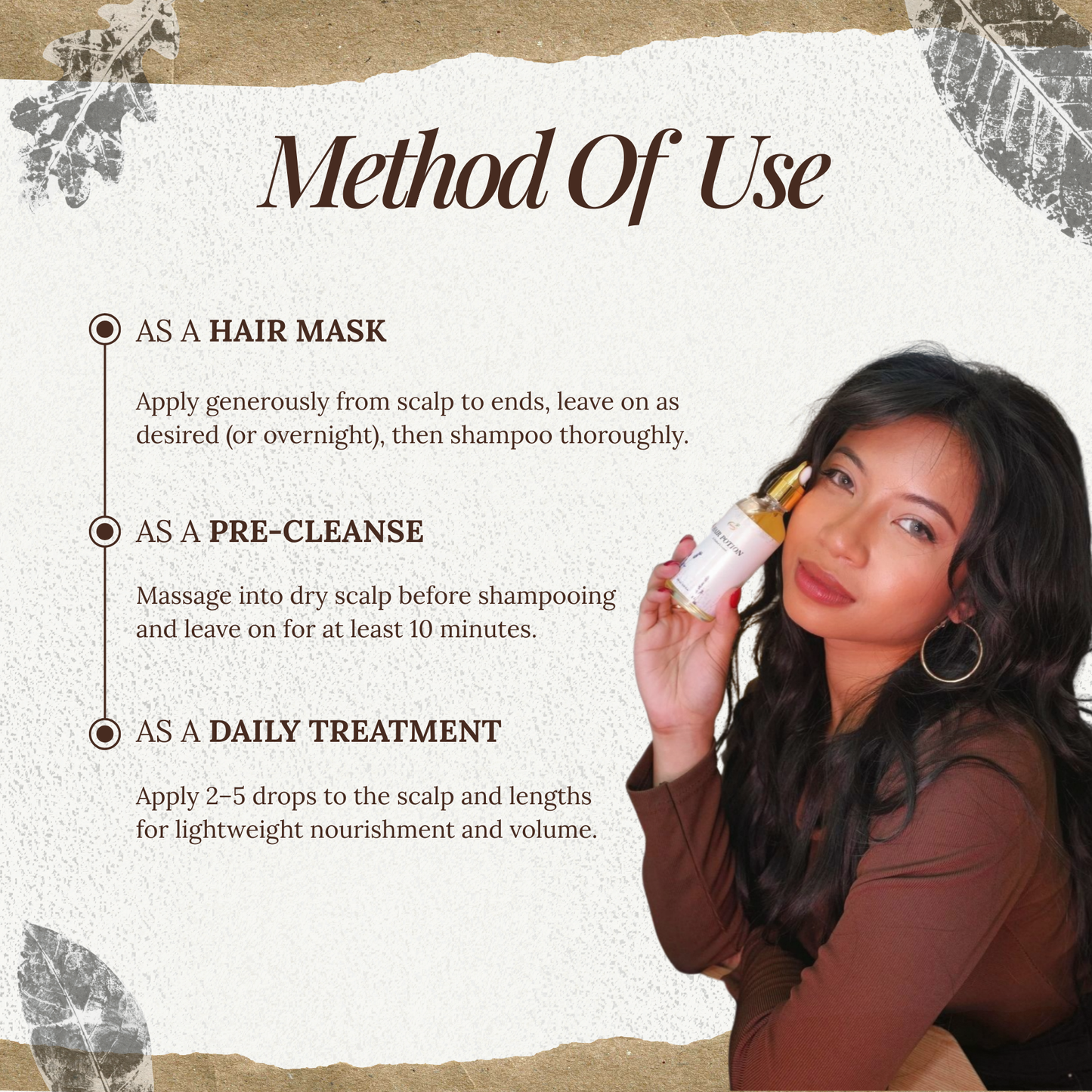 Bara'a Hair Potion - Scalp & Hair Elixir Oil